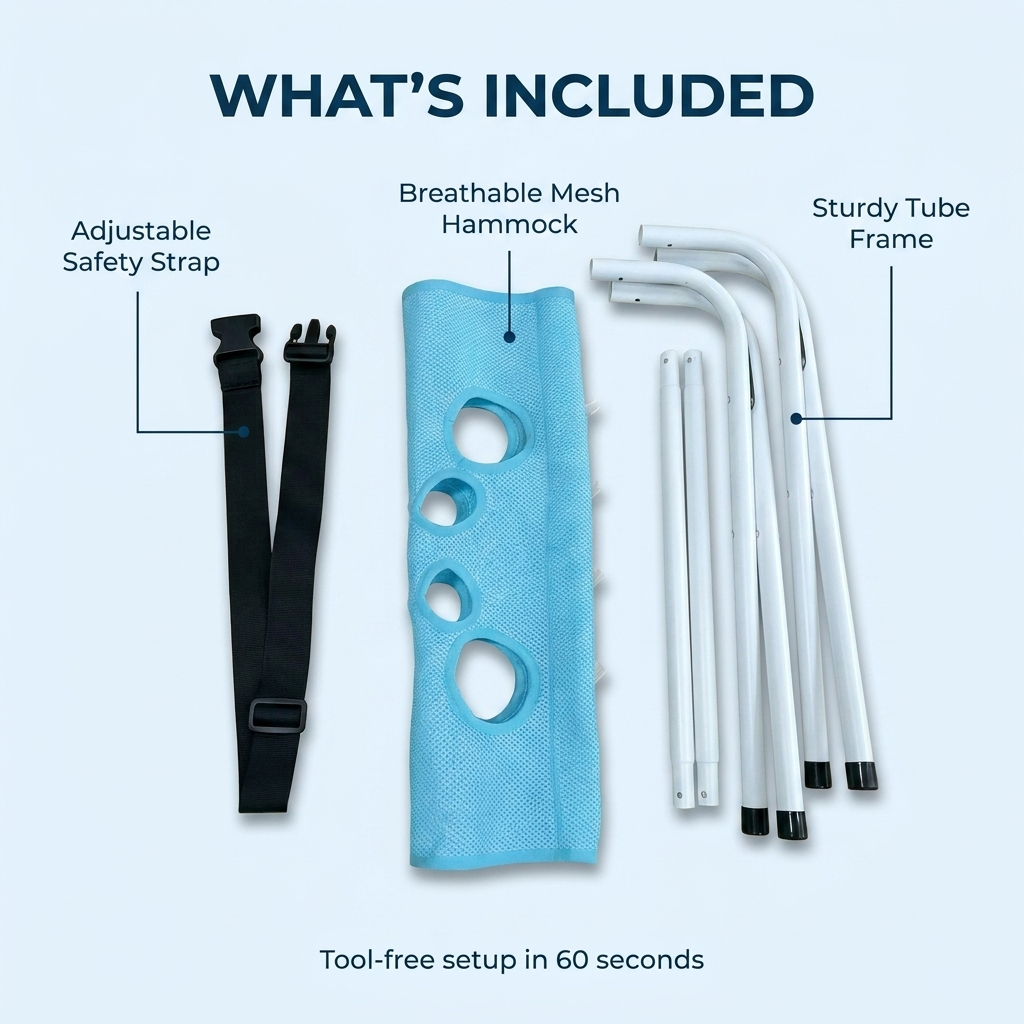 ComfyGroom™ Elevated Grooming Stand